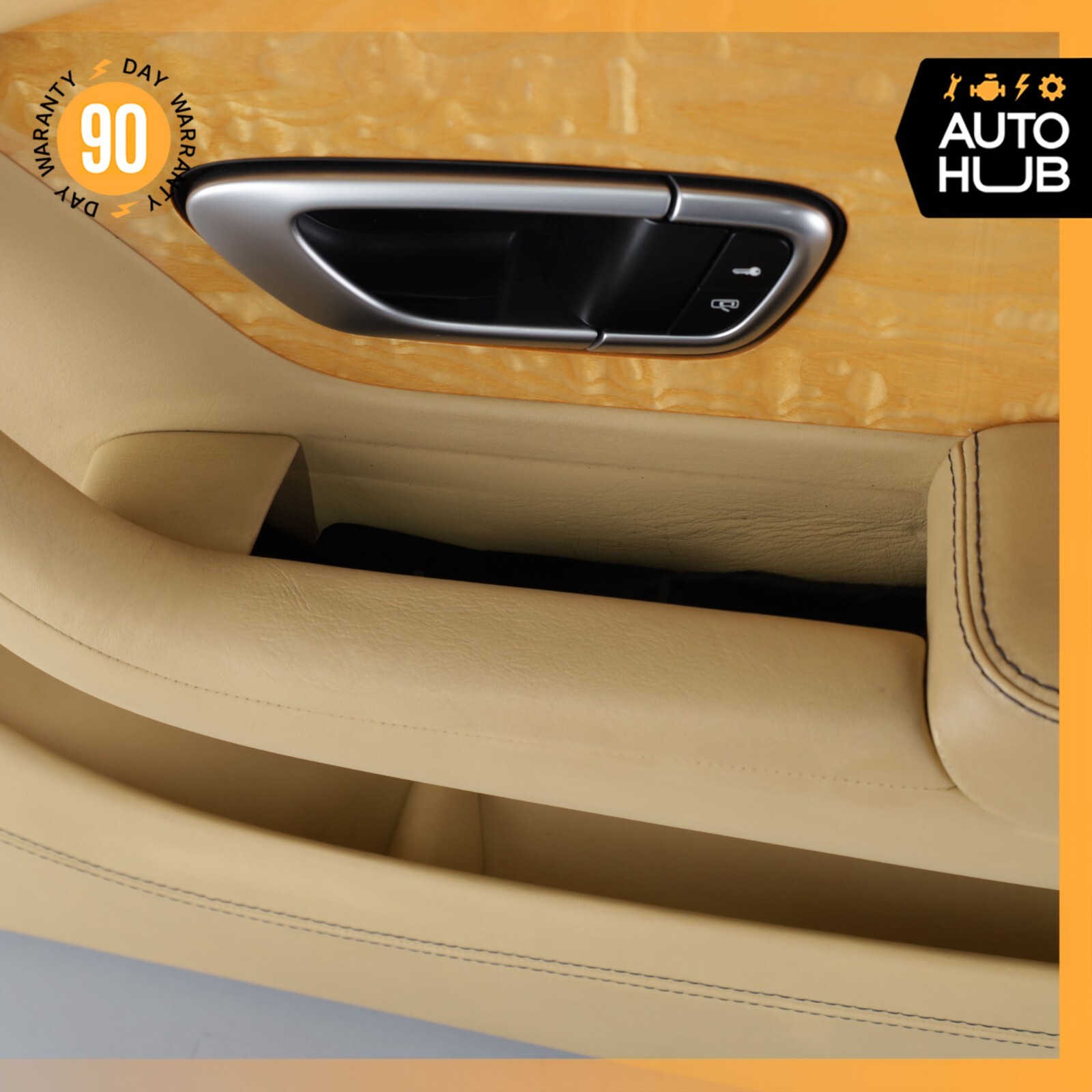 12-15 Bentley Continental GTC Convertible Right Side Interior Door Panel OEM 71k