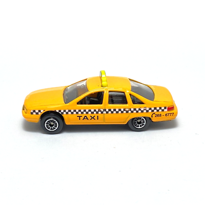 ミニカー MILTON MINI TOYS No,306 CHEVROLET TAXI Chevrolet Caprice Taxi Yellow Cab Welly 1:60 1:64 Series Scale Toy