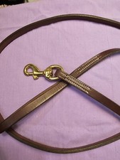 Handmade leather dog leash 6 ft