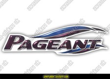 To Fit Bailey Pageant CARAVAN sticker single printed vinyl