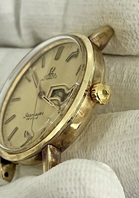 Vintage Omega 14K Automatic Seamaster De Ville DayDate 34.7 Vintage Omega 14K Automatic Seamaster De Ville DayDate 34.7
