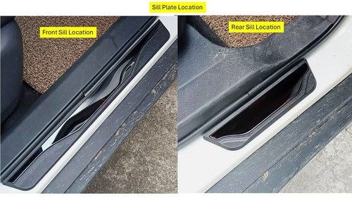 TÜRSCHWELLER SCHUTZBLECHE FÜR ASTRA 2018+ "SILBER" SPT001 - Bild 5 von 5