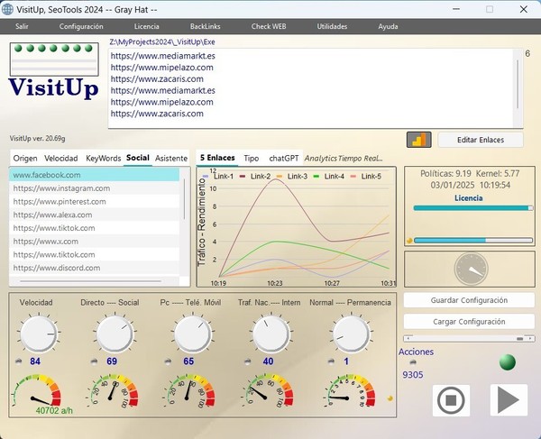 real WEB Traffic