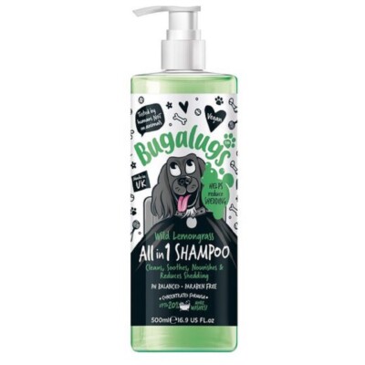 Bugalugs Hundeshampoo Wild Lemongrass 500 ml Apfel Zitrone Orange