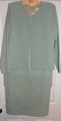 After Dark 14 XL sage green formal gown glass beaded tiered MOB dress | eBay After Dark 14 XL sage green formal gown glass beaded tiered MOB dress | eBay