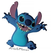 Disney Parks Exclusive Lilo  Stitch Soft Rubber Fridge Magnet - Stitch