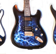  NEW IN BOX! S Style Electric Guitar +Case/Ba...