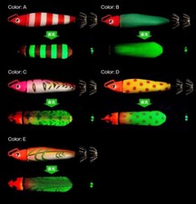 Glow Shrimp Lure Octopus Squid Jig Prawn Fishing Bait Saltwater Tackle 40g-100g