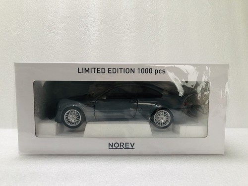 1/18 Norev 2003 BMW M3 CSL E46 Grey Metallic Diecast With Opening Limited - Picture 24 of 24