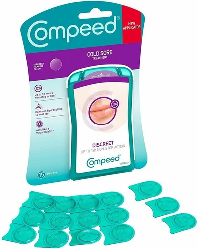 2 Pack Compeed Cold Sore Patch 30 Patches (2 Pack Of 15 Patches) - Picture 7 of 8