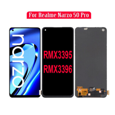 For OPPO Realme Narzo 50 Pro RMX3395 RMX3396 LCD Display Touch Screen Digitizer