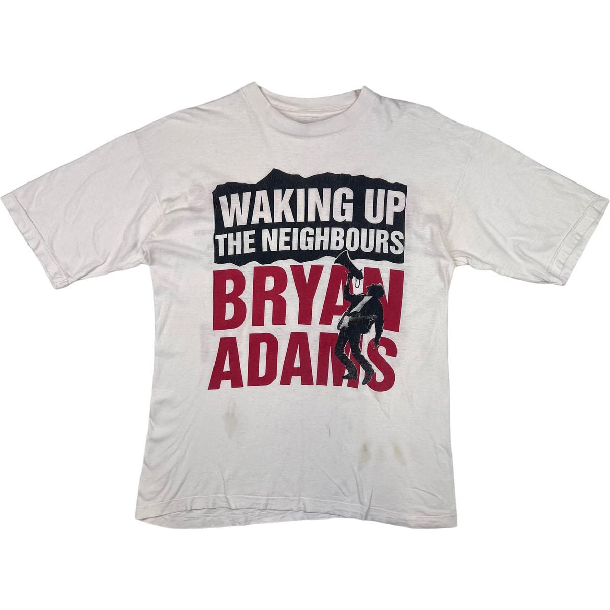 Vintage Bryan Adams Waking Up The Neighbours Tour 1991 T