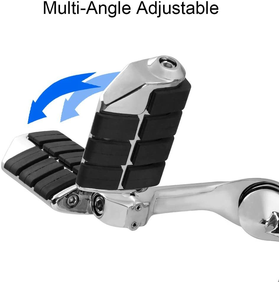 Long Angle Streamliner Style Highway Engine Guard Foot Peg Fits 32mm