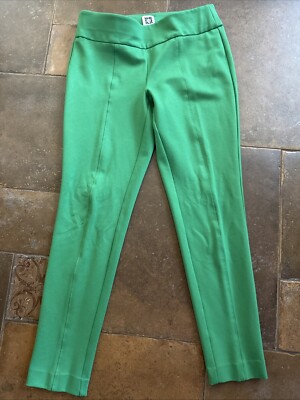 Anne Klein Womens Small Dress Pant Bright Kelly Green Christmas St.  Patricks | eBay
