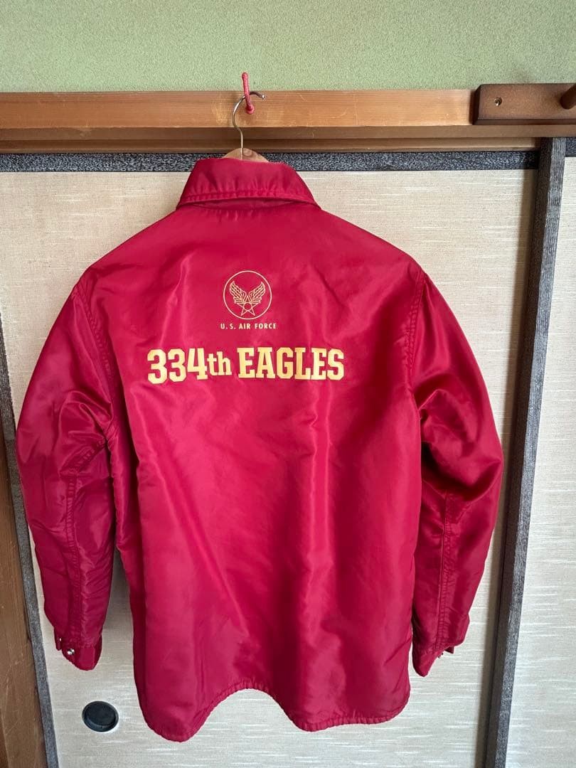 Buzz Rickson's 334th EAGLES Nylon Jacket 38(M) - image 2