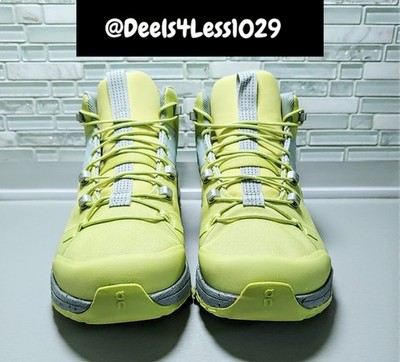 On Cloudtrax Waterproof Hiking Womens Size 7 Glacier Zest 3WD10881099