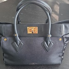 Louis Vuitton Monogram Top Handle Bag Black G...