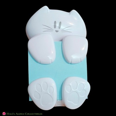 Pop-Up Refillable Kitty Cat 3''x3'' Post-It Note Holder / Dispenser /  Paperweight