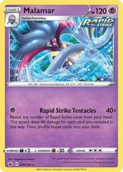 Malamar 070/198 Chilling Reign Reverse Holo Rare