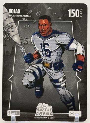 2026 Bo Jackson Battle Arena BoJax P-8 150 Steel PSA Magazine Baseball New