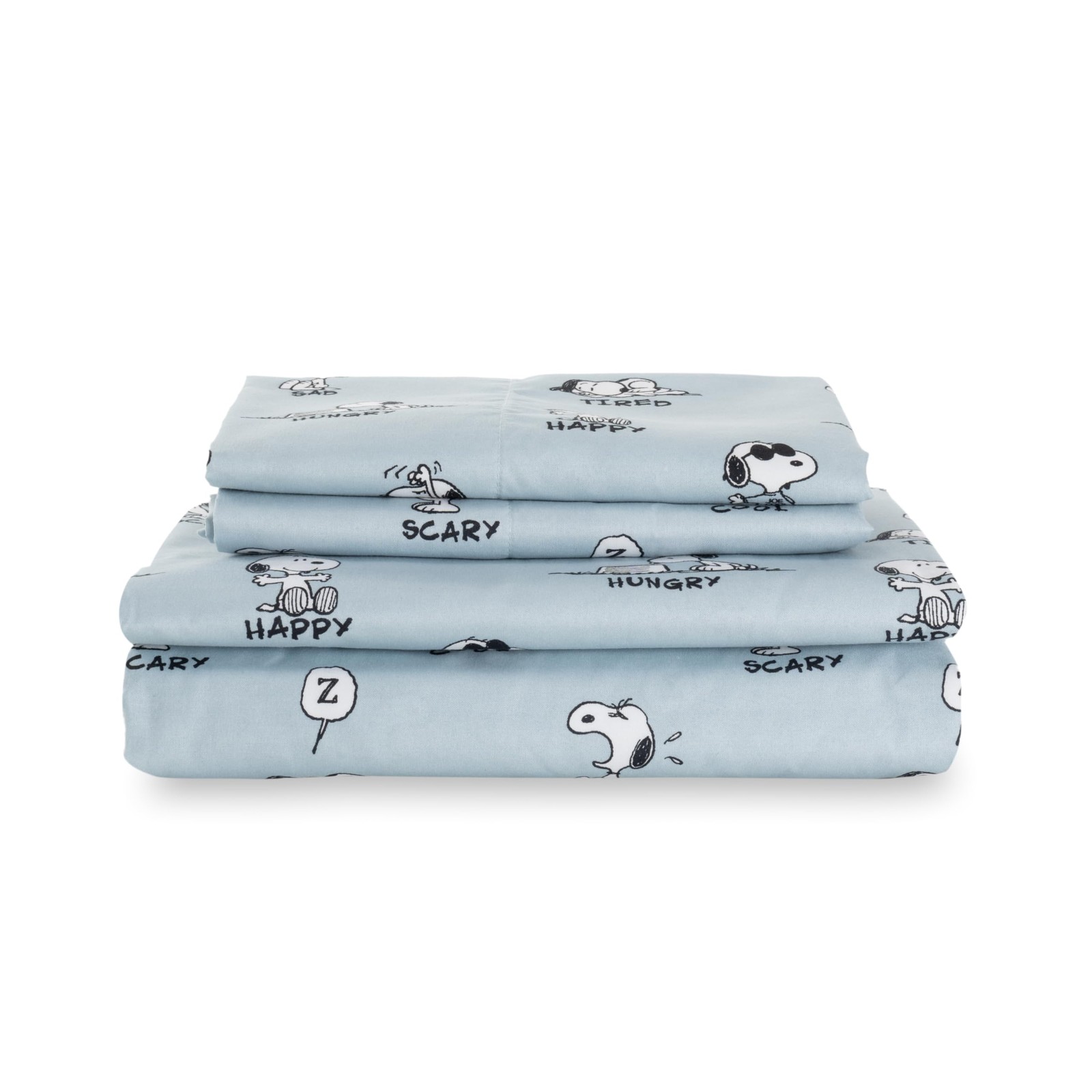 Snoopy Kids Queen Sheet Set - 4-Piece Peanuts® Character Bedding