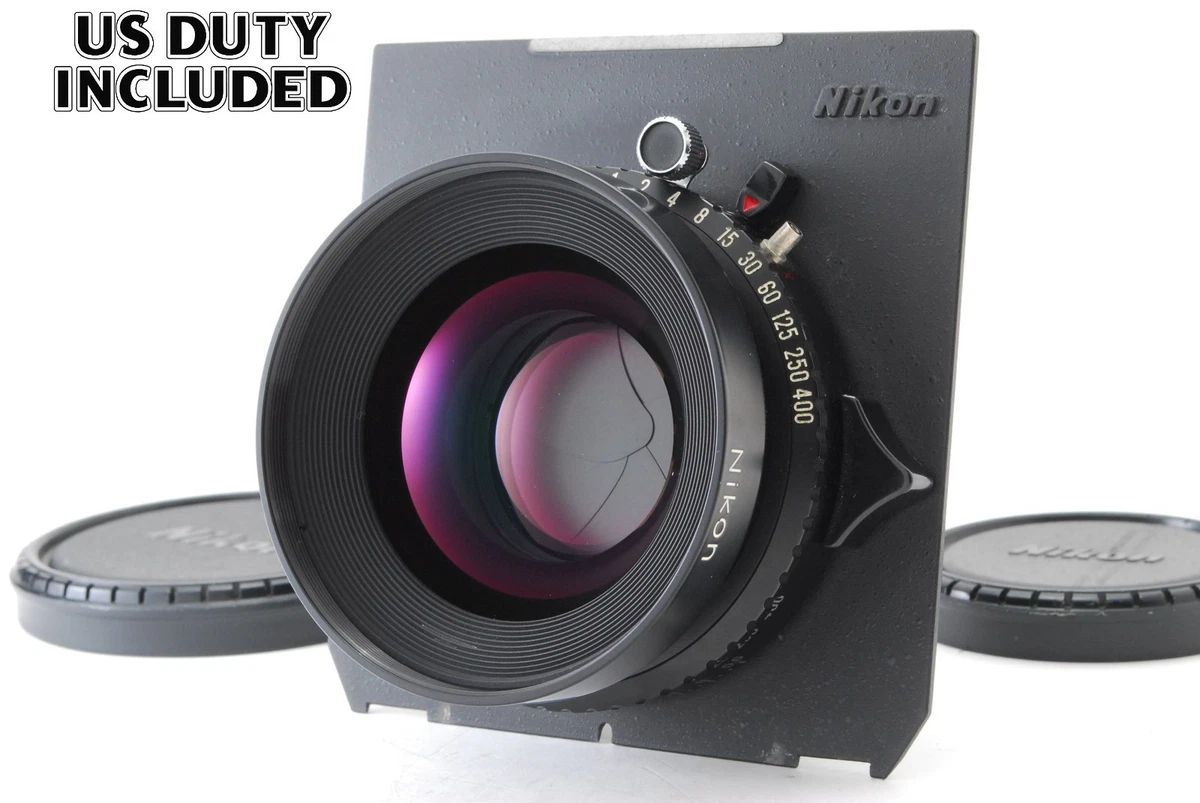 ニコン NIKKOR-W 100mm F5.6 COPAL 0 TOYOボード