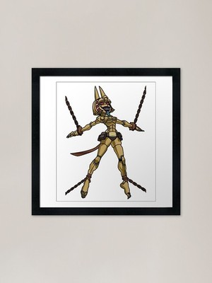 exodia the forbidden Framed Art Pri Framed Wall Art Poster Canvas Print Picture