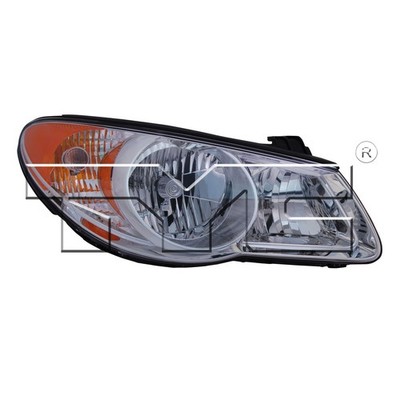 TYC Headlight Assembly for 2010 Hyundai Elantra 20-6811-90