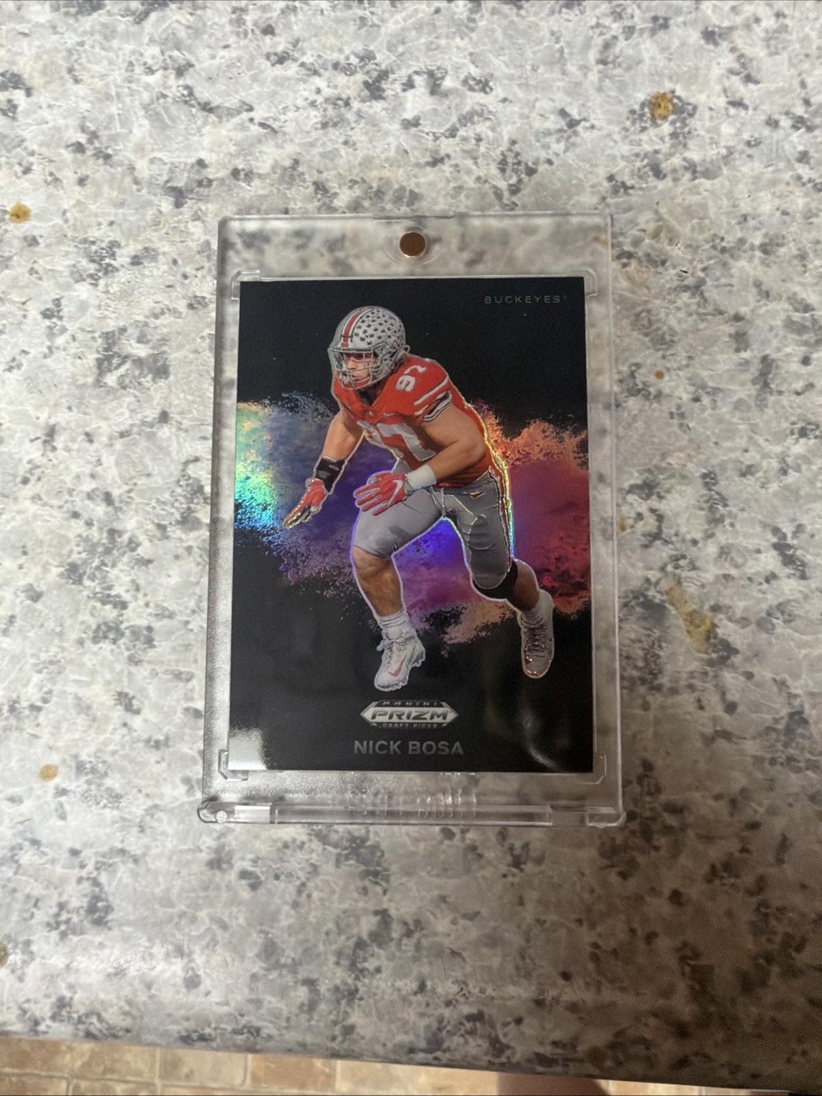 2024 Panini Prizm Draft Picks - Black Color Blast Nick Bosa #CB-34