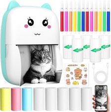 Mini Imprimante Bluetooth Thermique Portable 2" Sans Encre – Photo & Étiquettes