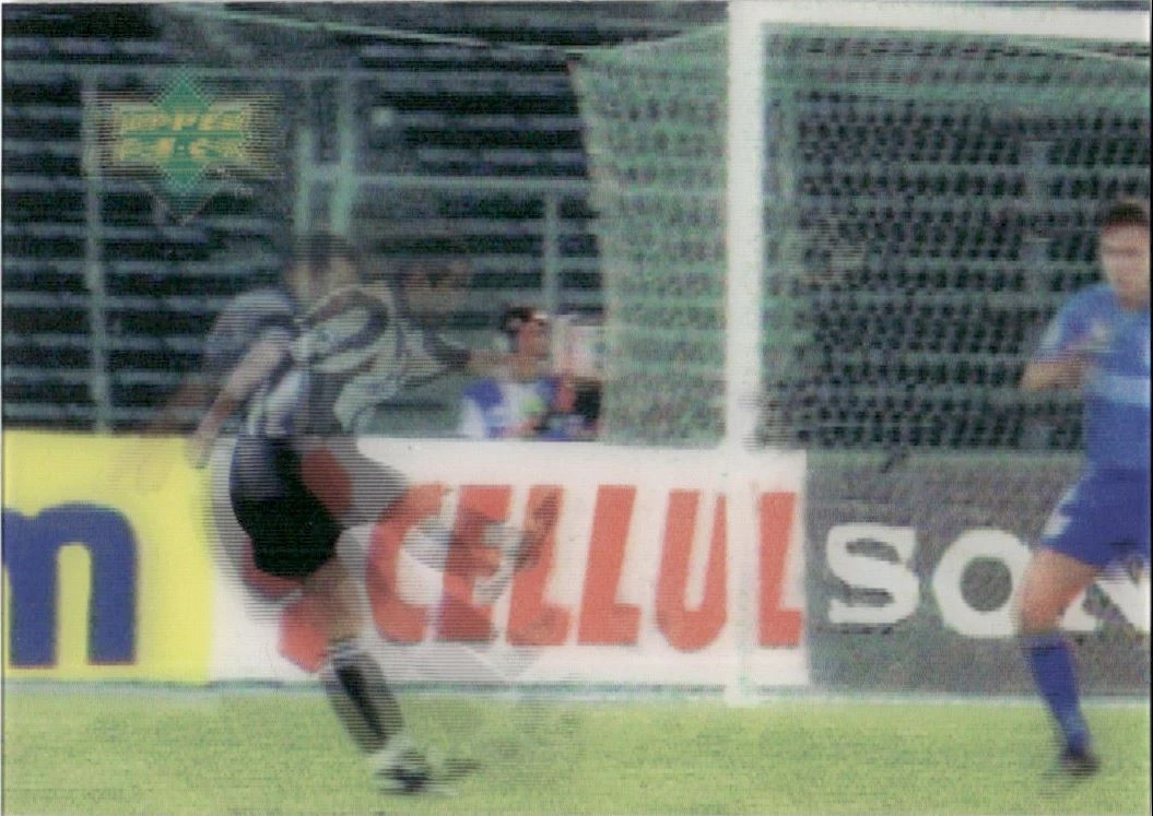 Carte Upper Deck Juventus 1998 - Zinédine Zidane Living Pictures #LP3