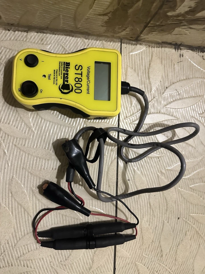 Probador transformador conductor de servicio Bierer ST800 corriente de voltaje 800 amperios Foto 3 de 4