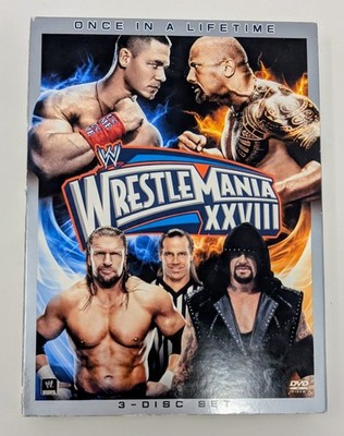 WWE Wrestlemania XXVIII DVD (2012) - Region 1 - English - VG+/G (Tested)