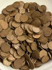 Bulk Lot 5 LB. Lincoln Wheat pennies 1940–1958 Random mix of dates.