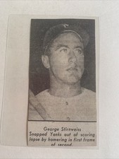Snuffy Stirnweiss New York Yankees 1945 Sporting News Baseball Panel