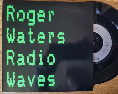 ROGER WATERS - Radio Waves 7” 1987 EMI Records Pink Floyd EX/EX