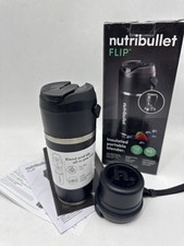 NUTRIBULLET FLIP PORTABLE BLENDER WITH INSULATED CUP, CORDLESS - BLACK