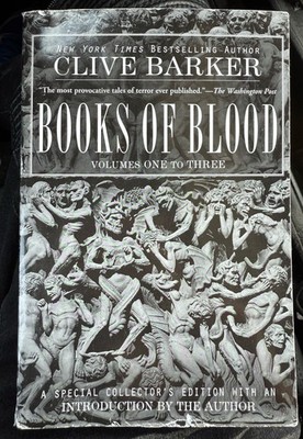 Clive Barker Bills Of Blood Vol 1-3 Collector s Edition 1998 Horror