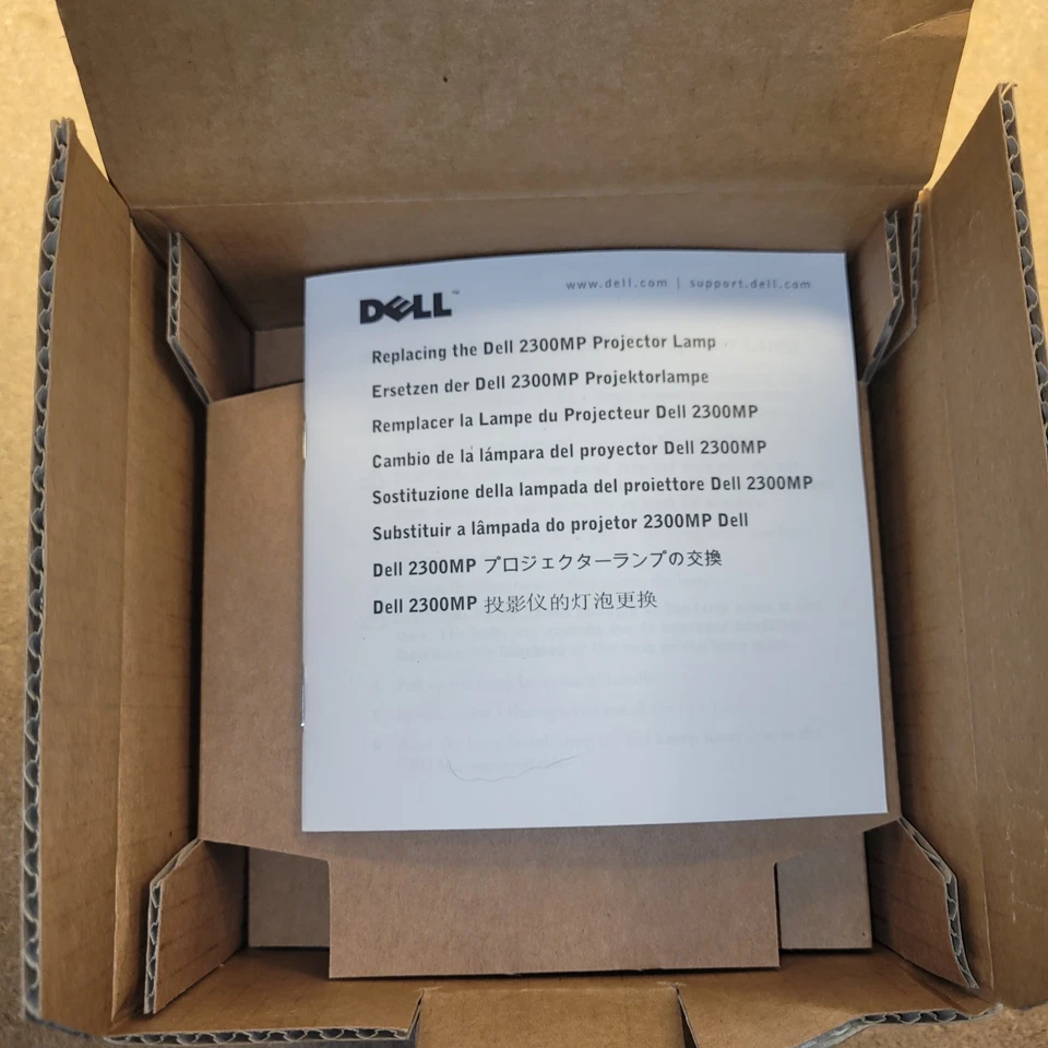 Lámpara de repuesto marca Dell Dell 0G5374 OG5374 2300MP  Foto 4 de 4