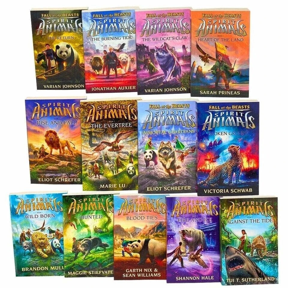 Spirit Animals Collection 13 Books Set Series 1 & 2 Fall of the Beasts Books 1-6