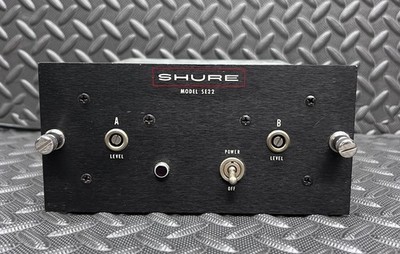 Shure SE22 (UREI 1122) , 2-Channel Line Amp, Phono Pre-Amplifier