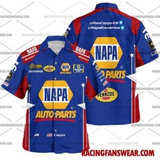 Ron Capps NHRA Racing Uniform Hawaiian Shirts