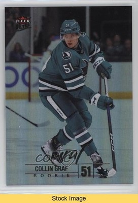 2024 Upper Deck Fleer Ultra Rookies Rainbow Foil Collin Graf Rookie RC READ h6w