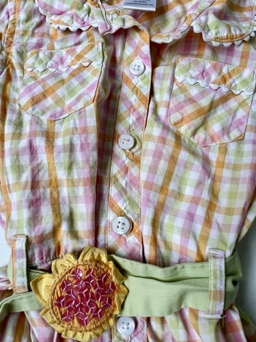 GYMBOREE Girl’s Embroidered Floral Summer Dresses Size 5 Lot of 5 - Picture 6 of 14