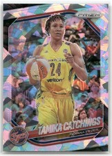 2025 Panini Prizm WNBA #60 Tamika Catchings Ice Prizms