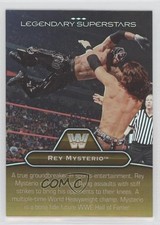 2010 Topps Platinum WWE Gold /50 Rey Mysterio Jr Ricky The Dragon Steamboat s7f