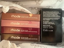 Rhode Peptide lip tint with MagSafe snap on lip case