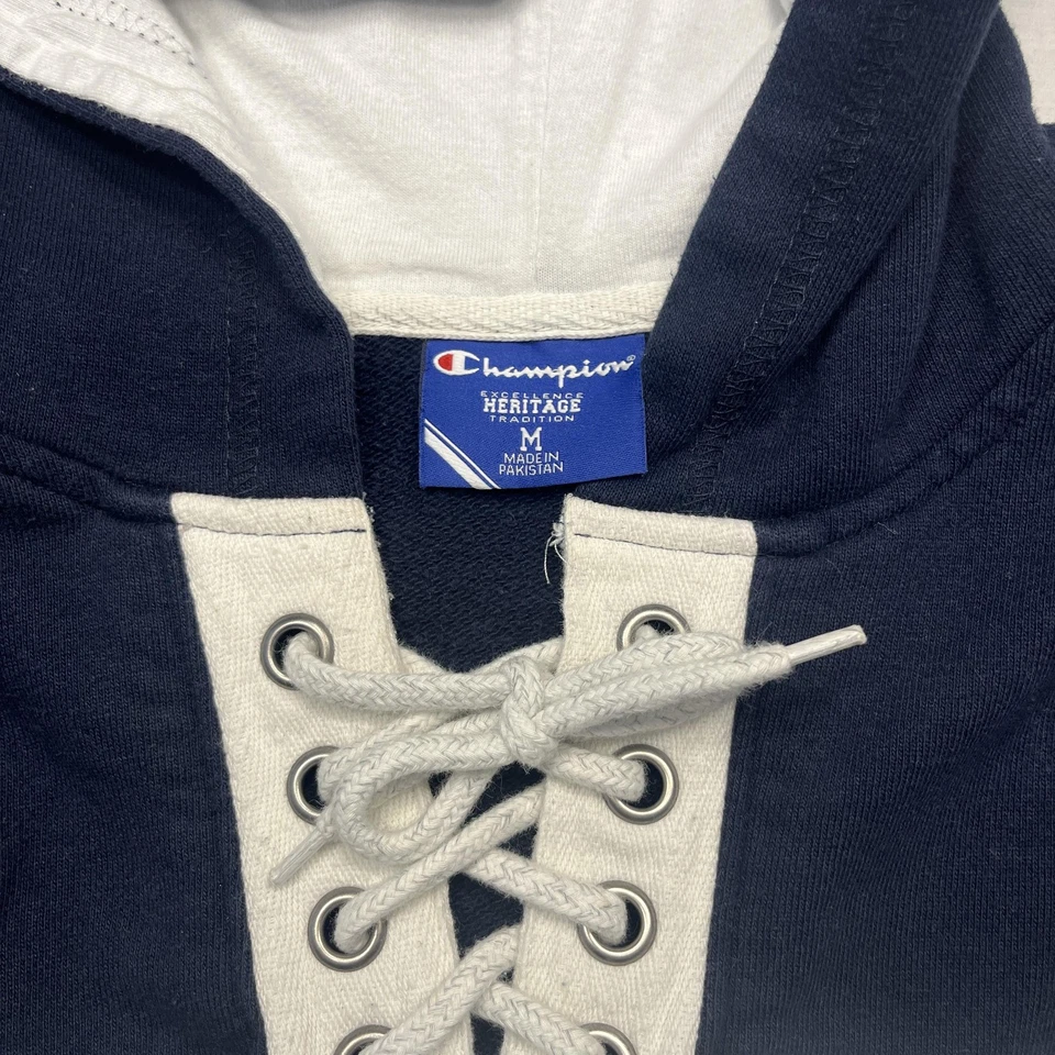 Sudadera con Capucha Notre Dame Fighting Irish Para Hombre Mediana NCAA Hockey Pullover Campeón Foto 4 de 4