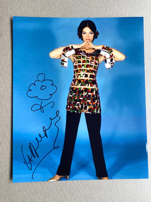 ANNY DUPEREY  französische Schauspielerin signed Foto 20x25 Autogramm