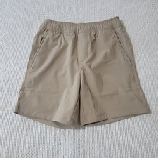 Member's Mark Men's Tech Beige Pull-On Shorts size Small